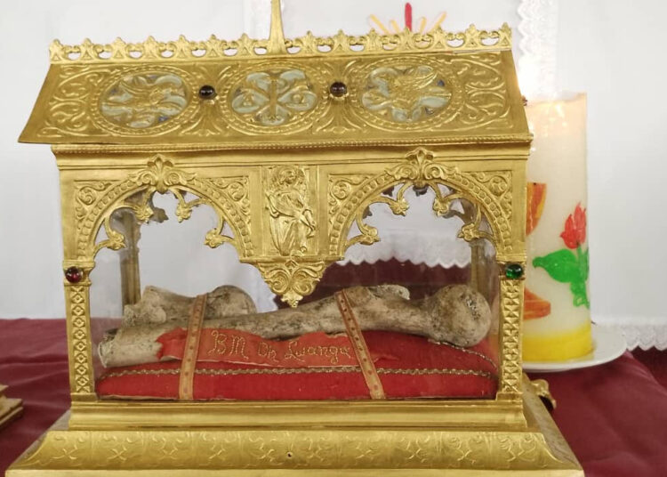 St Charles Lwanga relics