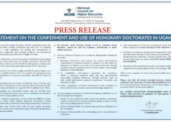 NCHE Draws Red Line on Honorary Doctorates