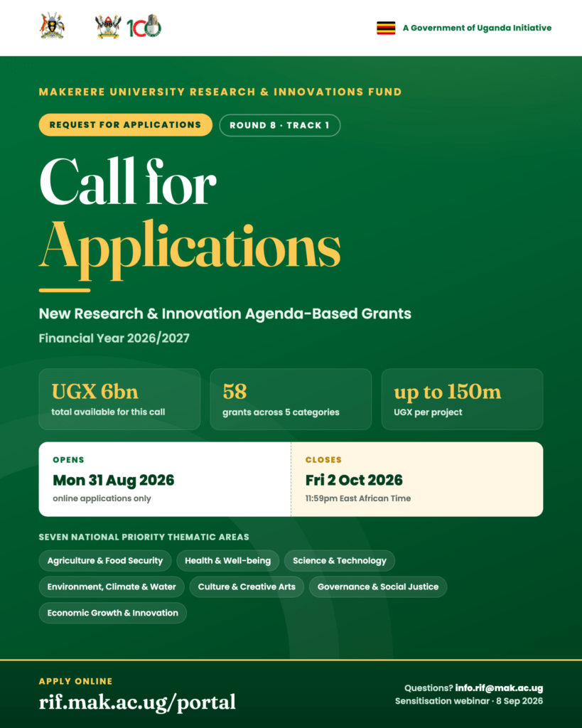 Makerere University Research and Innovations Fund (Mak-RIF)